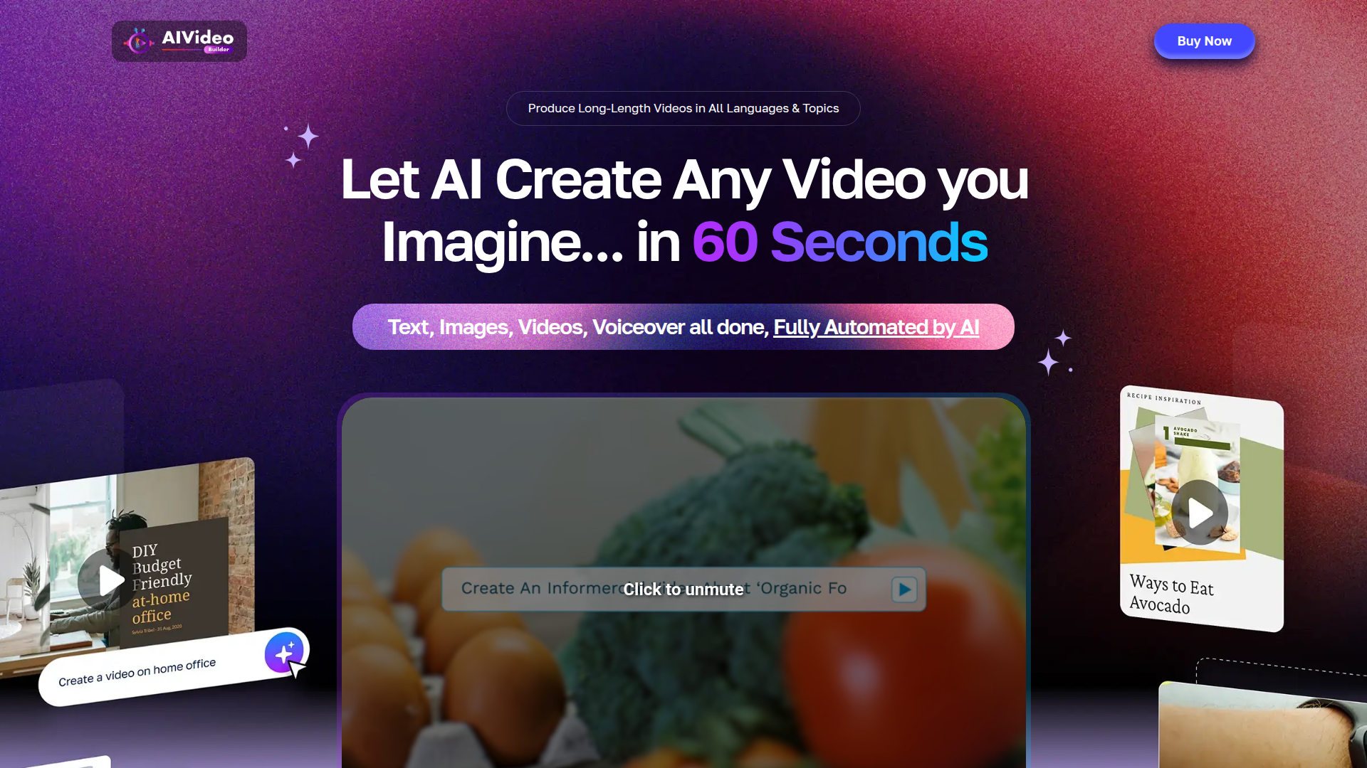 AI VideoBuilder preview