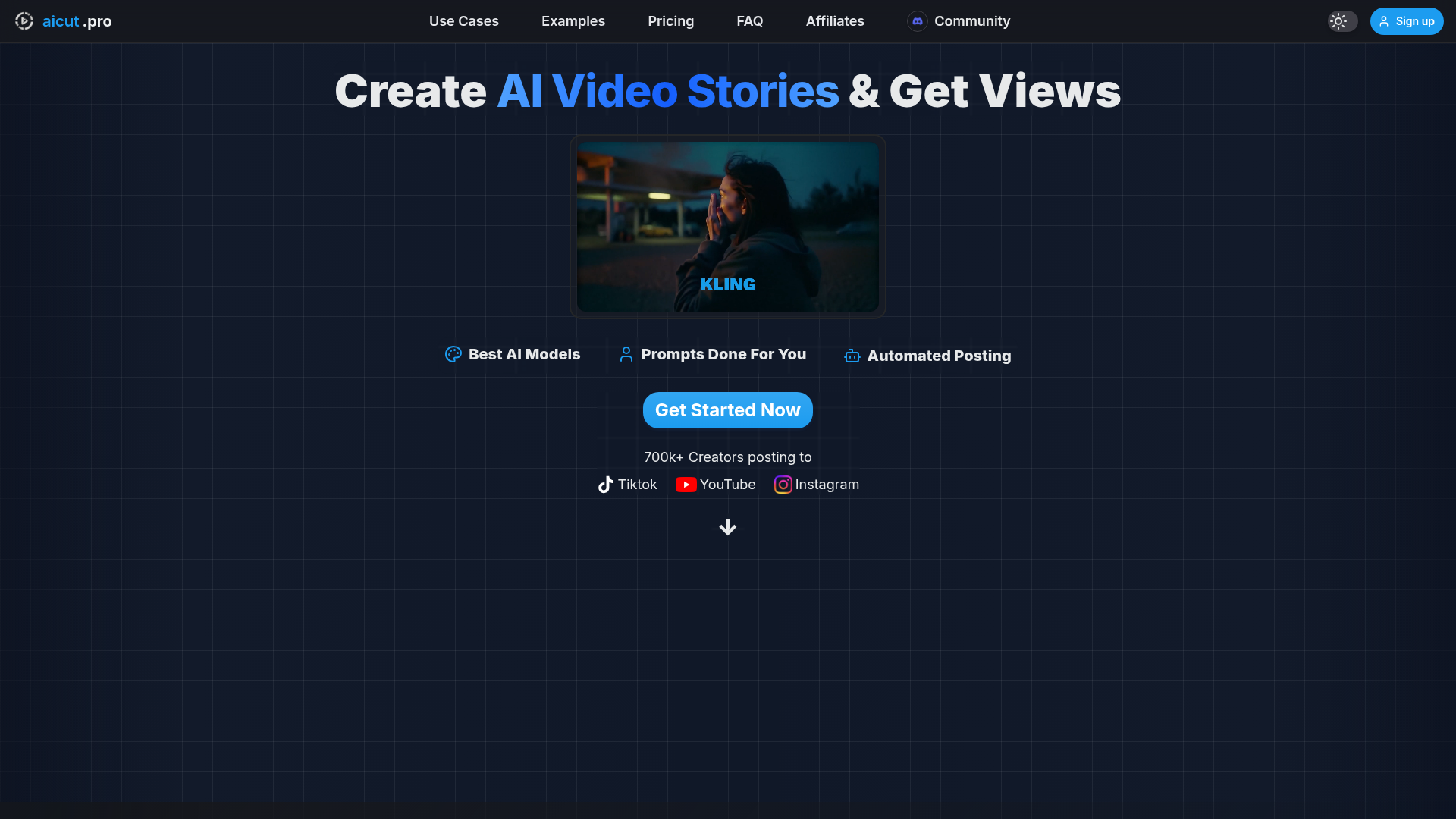 AiCut Pro — Create AI Video Stories & Get Views