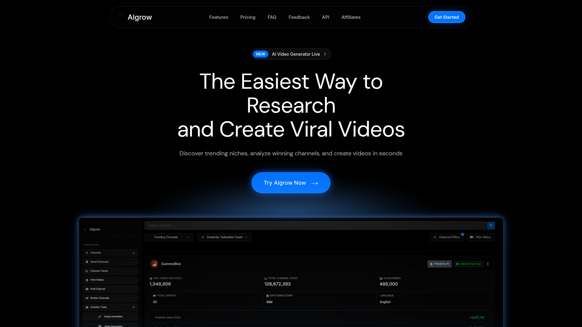 Algrow preview