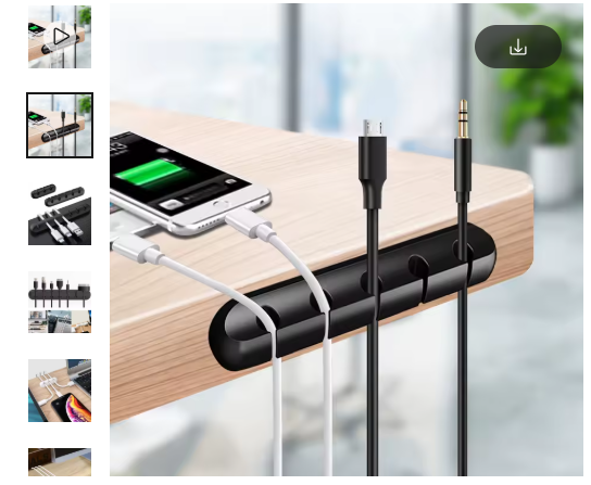 Magnetic Cable Management Organizer