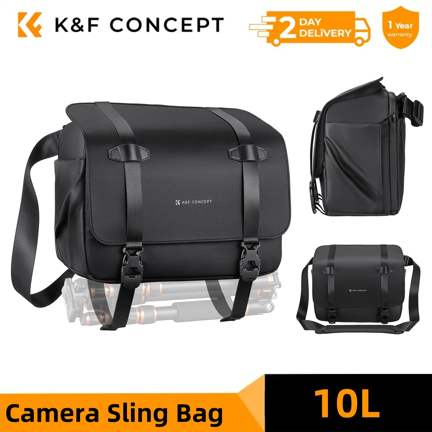 K&F CONCEPT Camera Sling Bag 10L