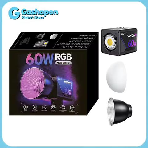 60W RGB COB Video Light with Bowens Mount