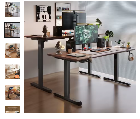 Electric Height-Adjustable Standing Desk
