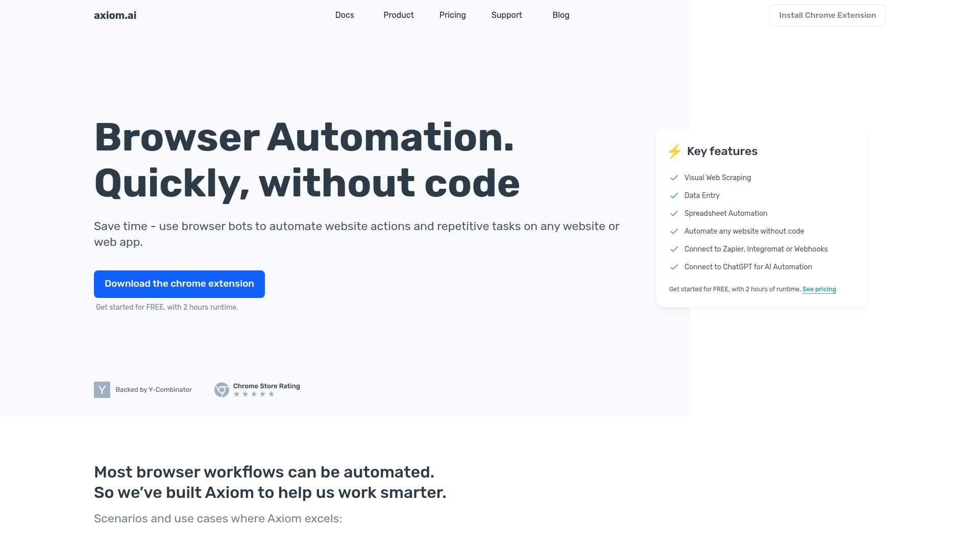 Axiom.ai preview