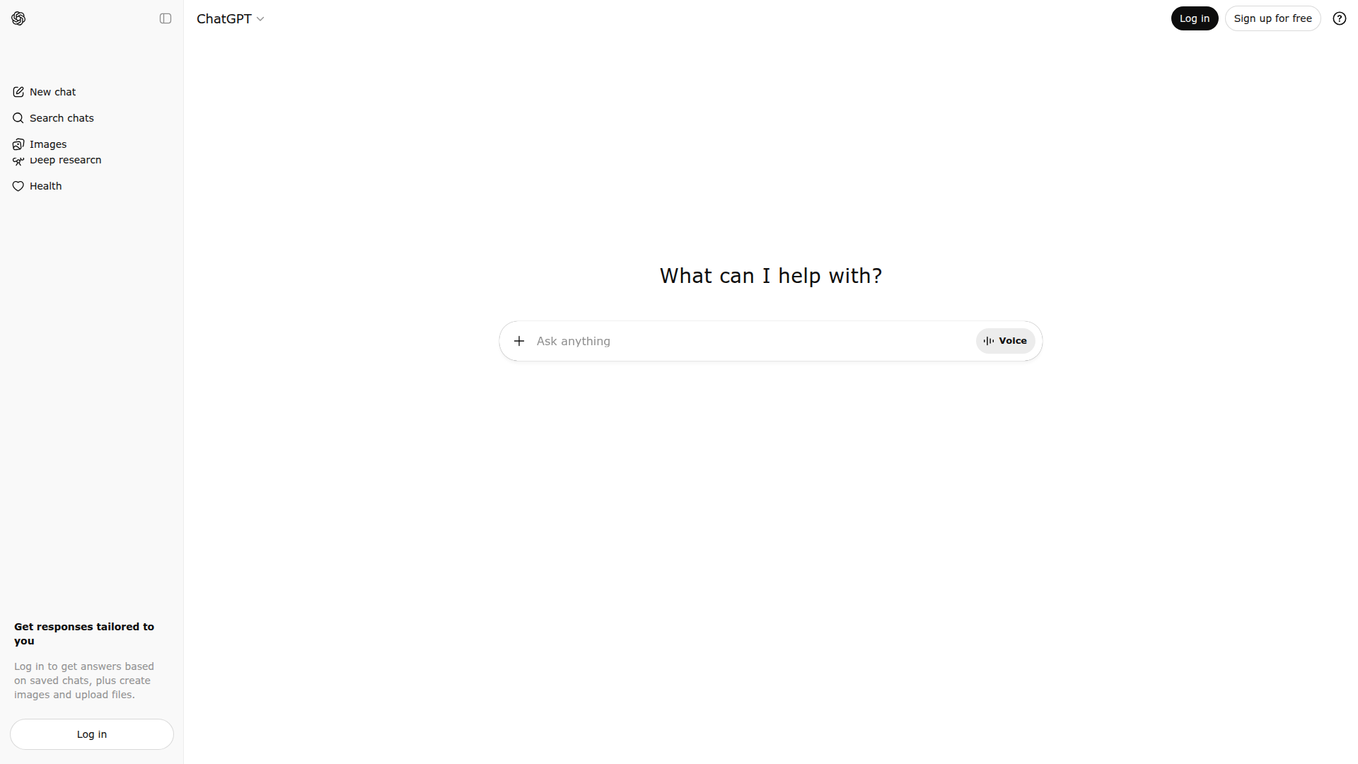 ChatGPT preview