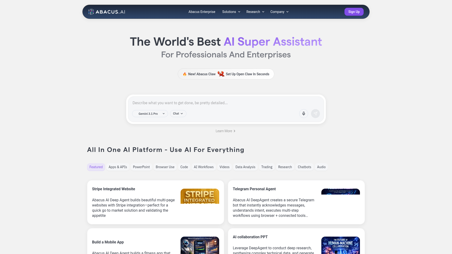Abacus.AI preview