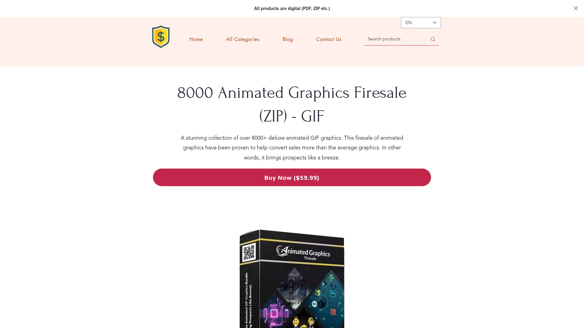8000 Animated Graphics Firesale