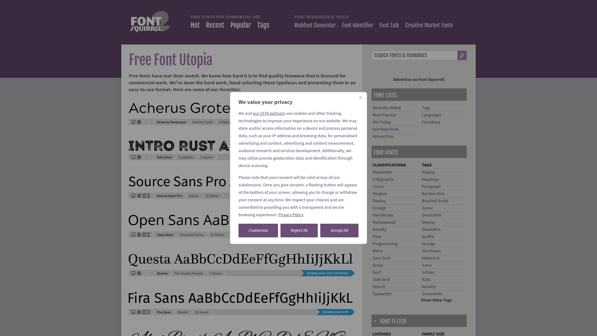 Font Squirrel