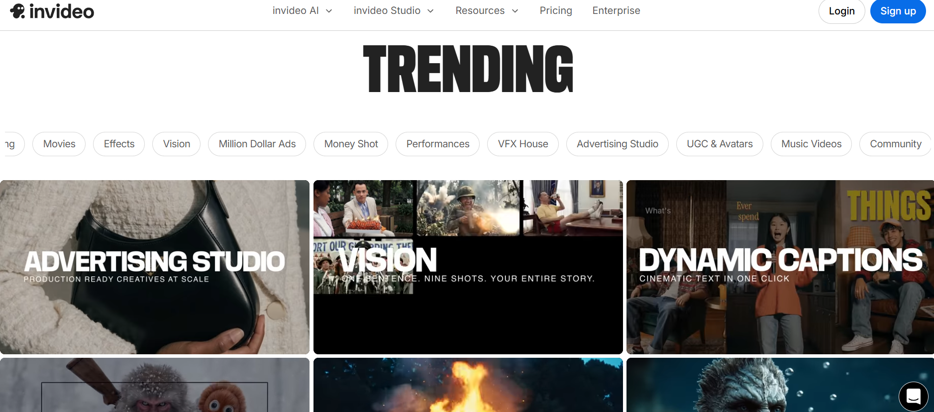 InVideo.io preview