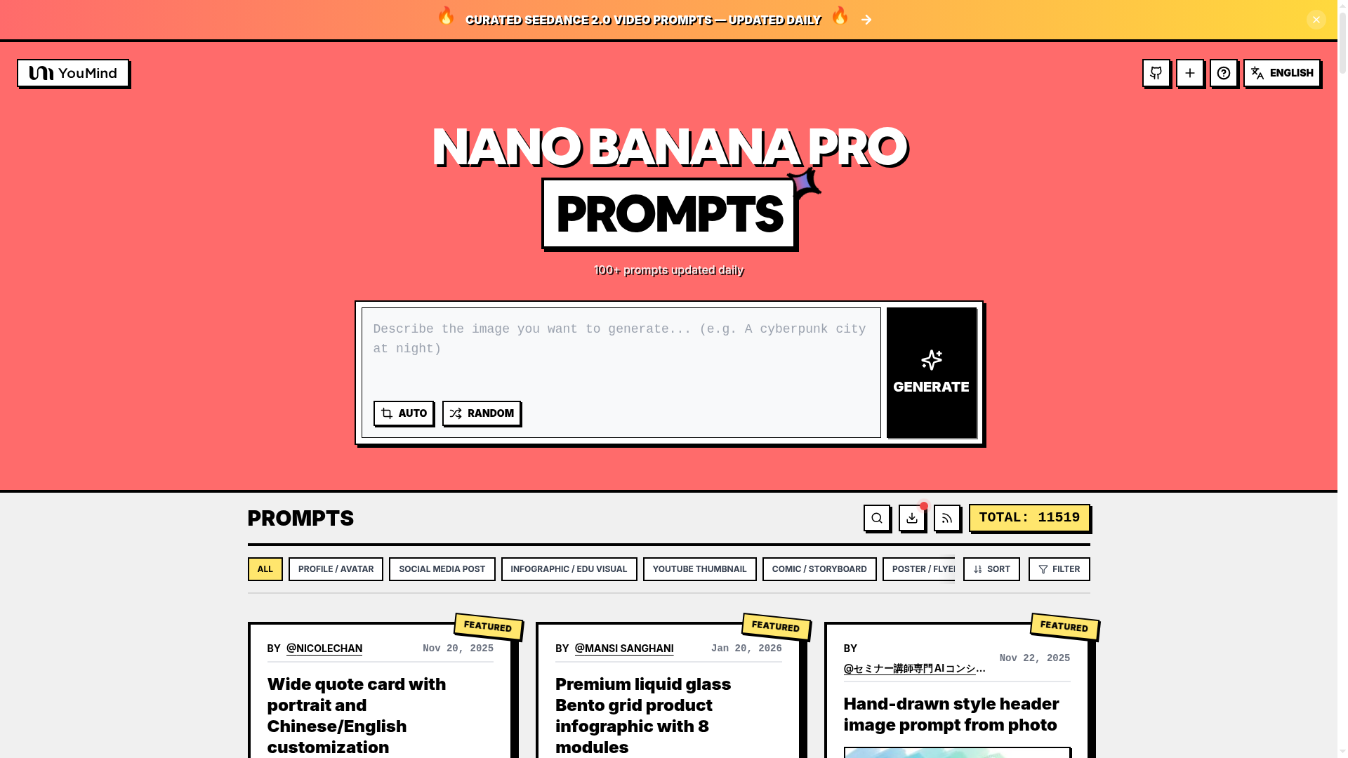 Nano Banana Pro Prompts