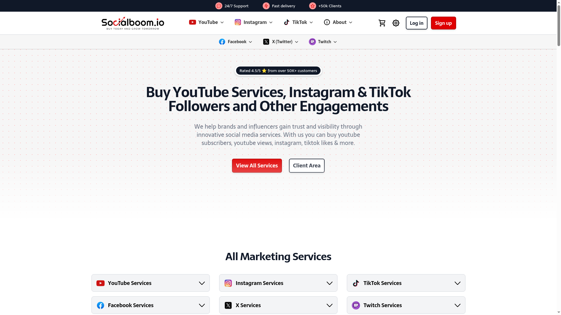 SocialBoom preview