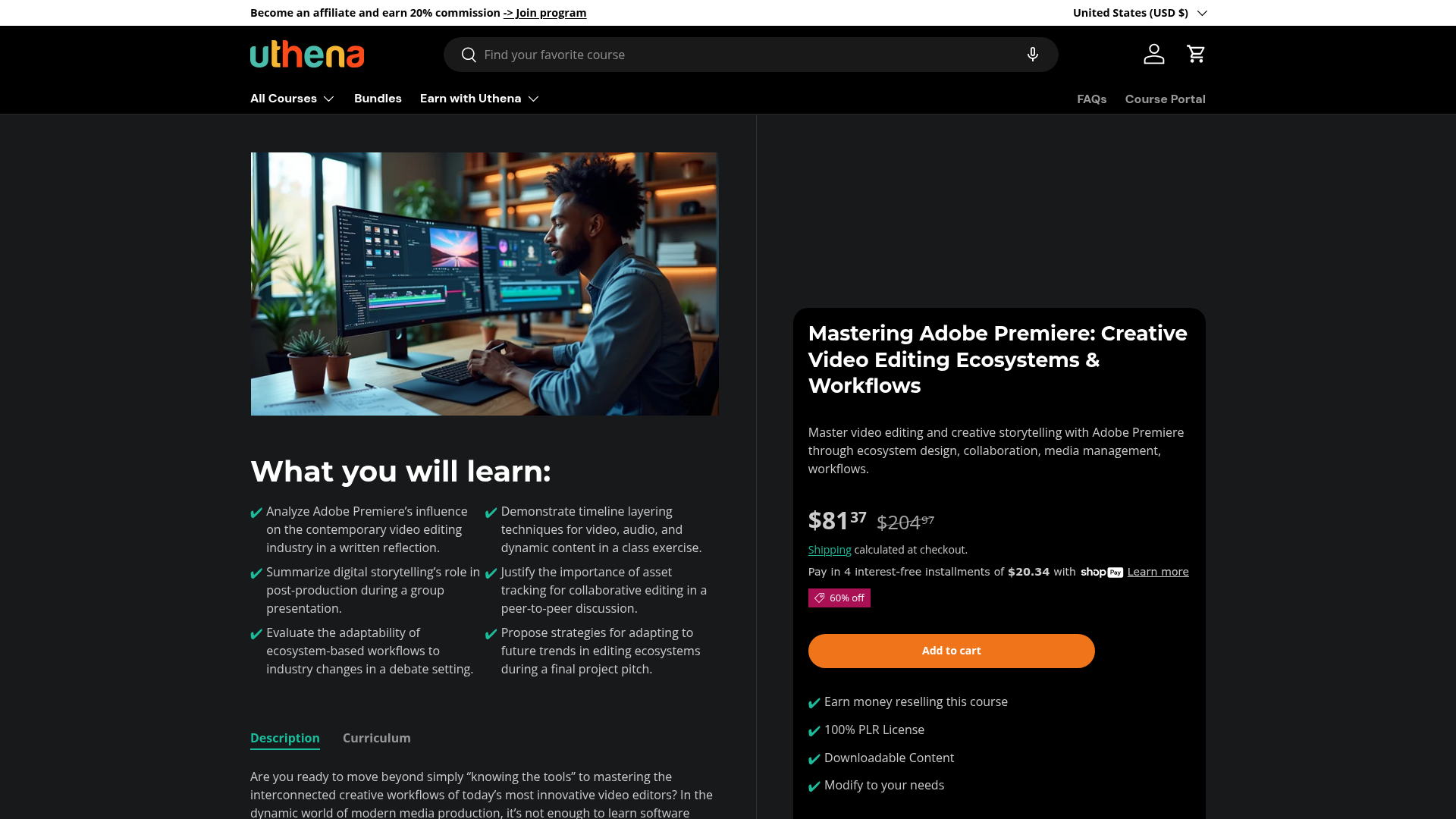 Mastering Adobe Premiere Course