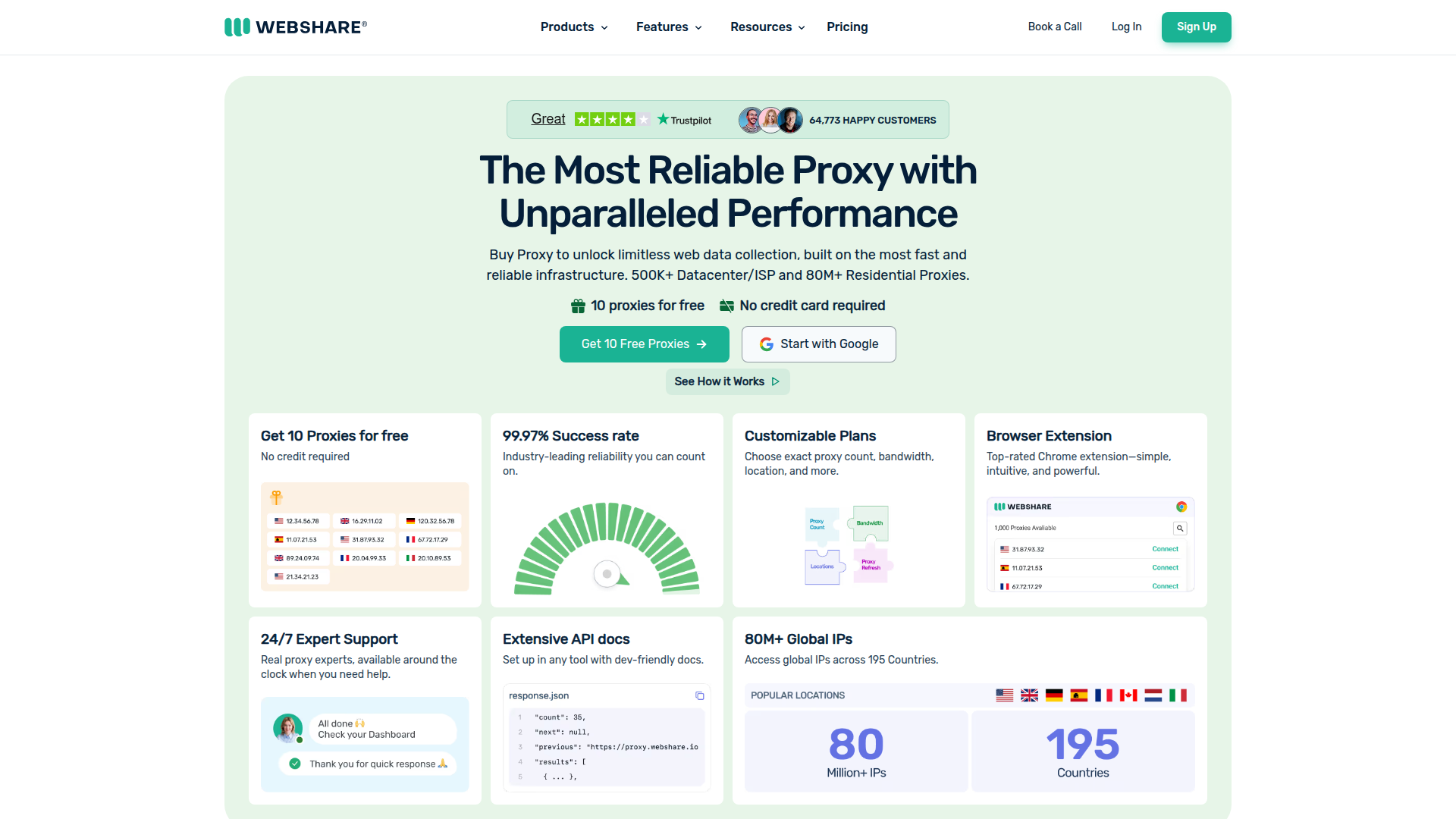 Webshare preview