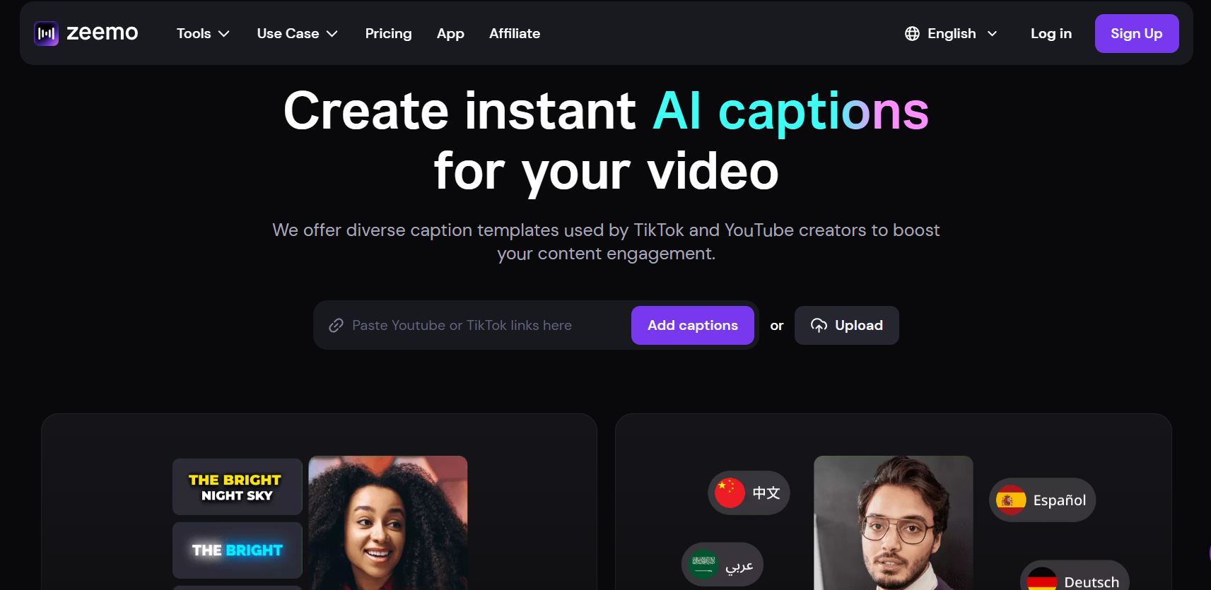 Zeemo AI preview