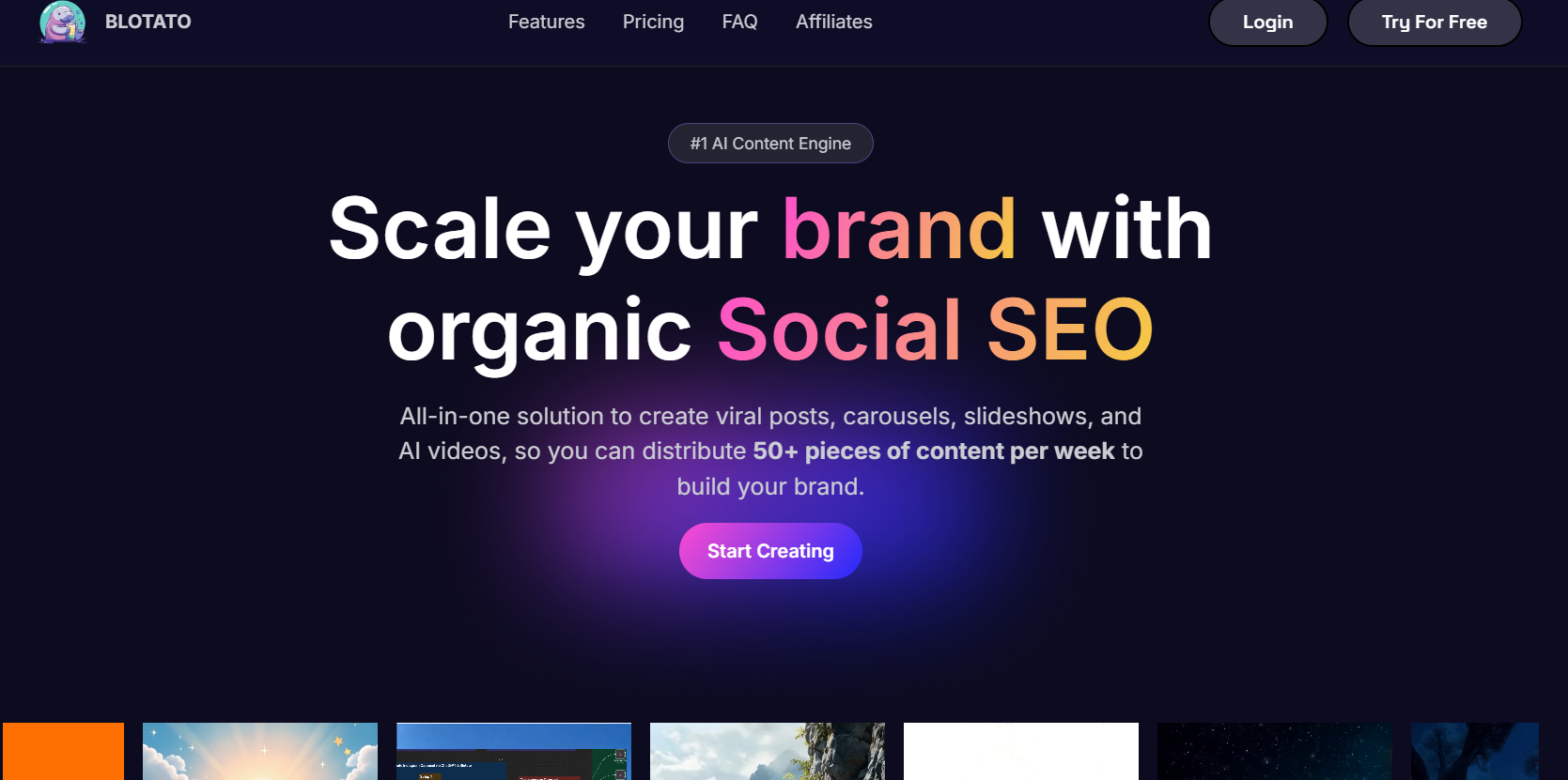 Blotato.com preview