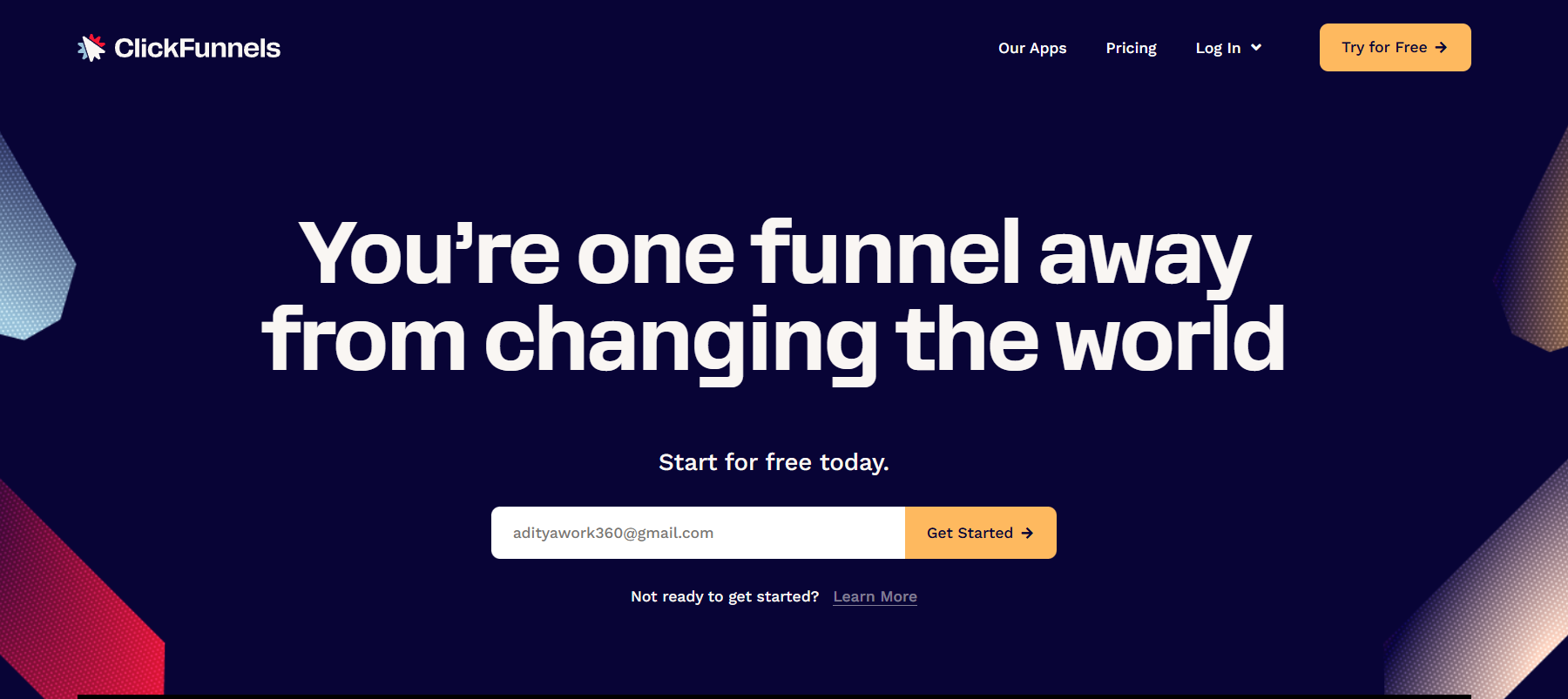 ClickFunnels sales funnel builder preview