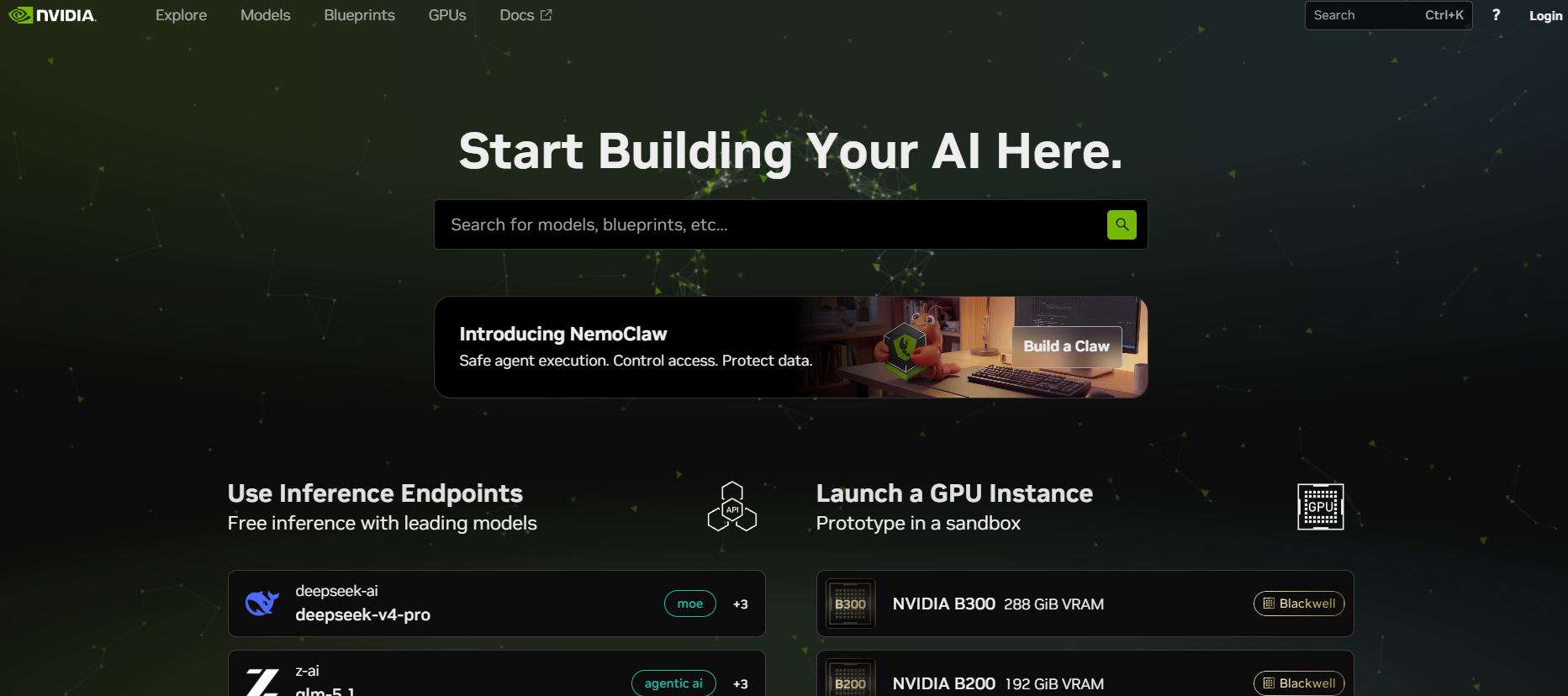 NVIDIA AI Build