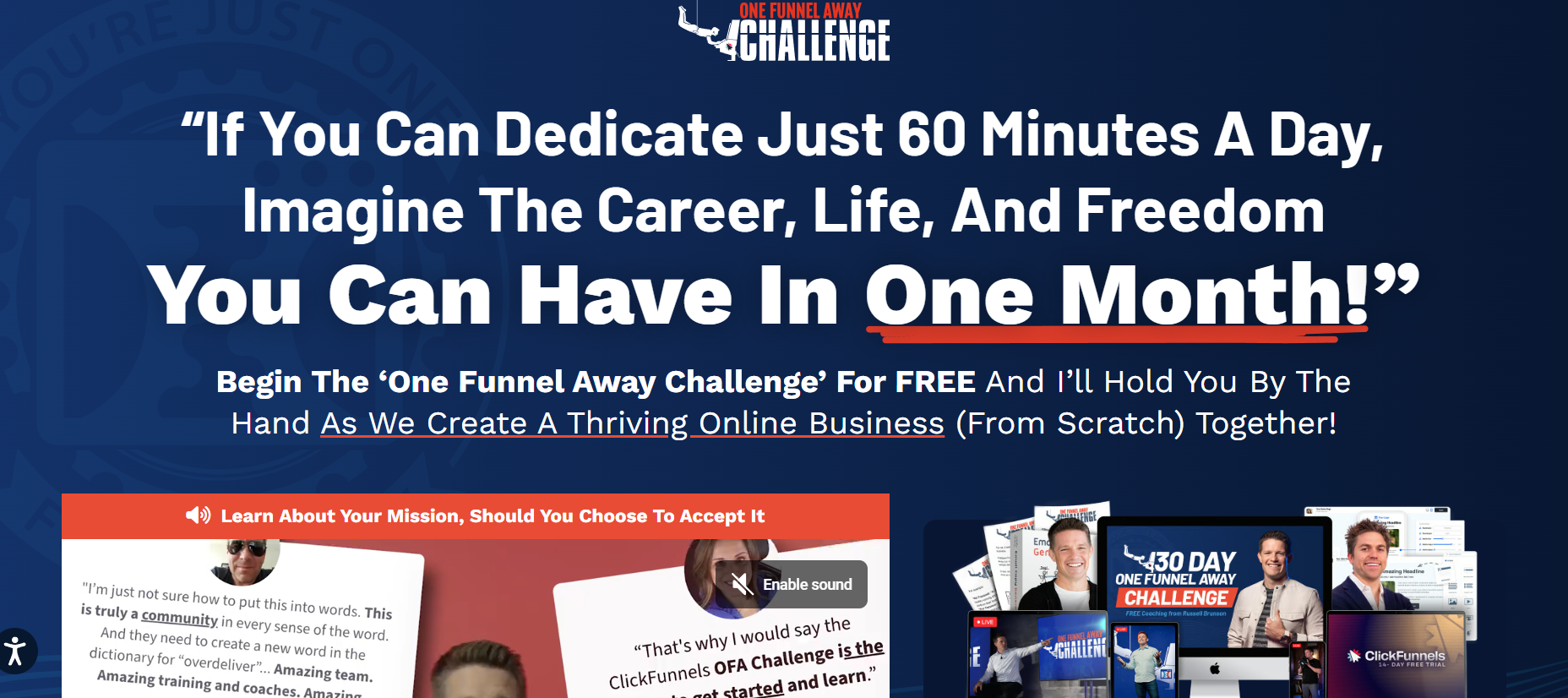 One Funnel Away Challenge preview