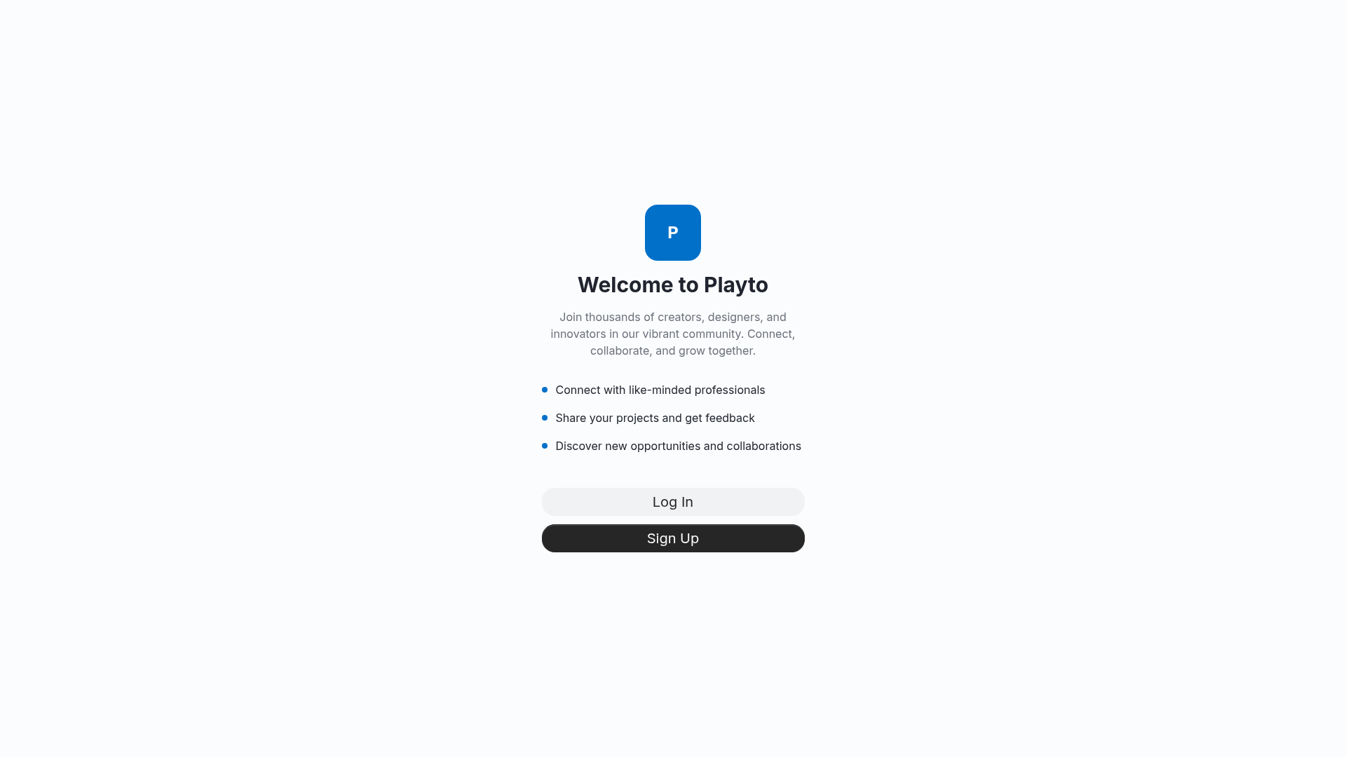 Playto creator community