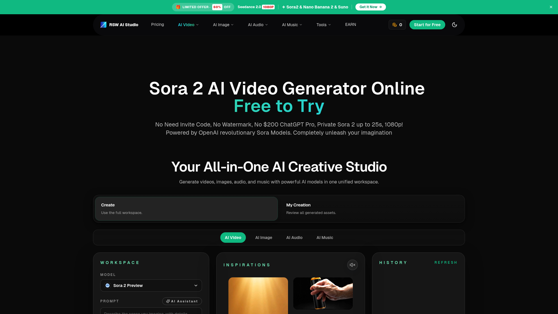 RSW AI Studio preview