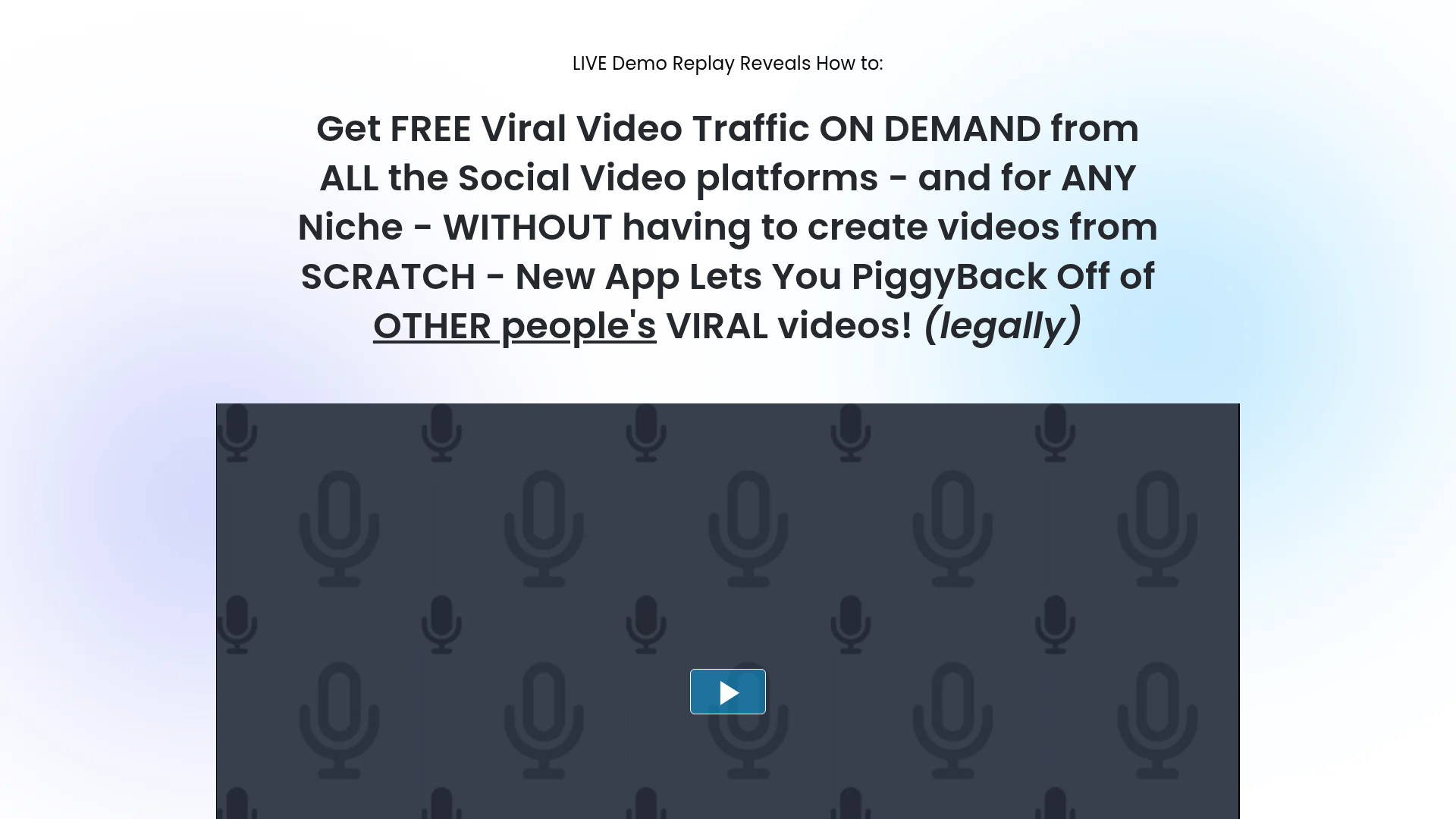 Viral Valet Viral Video Traffic App